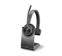 Poly - Voyager 4310 UC Wireless Headset + Charge Stand (Plantronics) - Single-Ea