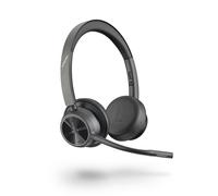 Poly - Voyager 4320 UC Wireless Headset (Plantronics) - Headphones with Boom Mic