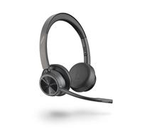 Poly - Voyager 4320 UC Wireless Headset (Plantronics) - Headphones with Boom Mic