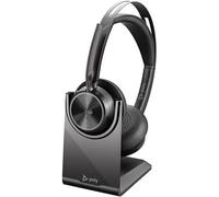 Poly Voyager Focus 2 Headset With Charging Stand Microsoft Teams Edition