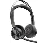 Poly Voyager Focus 2-M USB-C-C Headset USB-C/A Adapter Charging Stand