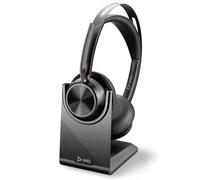 POLY Voyager Focus 2-M USB-C-C Headset USB-C/A Adapter Charging Stand (A4HT2AA)