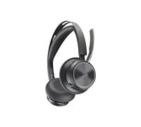 Poly Voyager Focus 2 UC USB Wireless Headset Including Charging Stand - Black