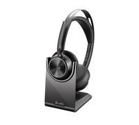 Poly Voyager Focus 2 Teams with charging stand - USB-A