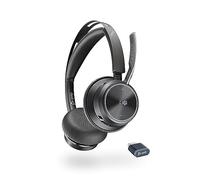 Poly Voyager Focus 2 UC Wireless Headset with Microphone - Active Noise Canceling (ANC) - Connect PC/Mac/Mobile via Bluetooth - Works w/Teams (Certified), Zoom