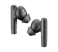 Poly Voyager Free 60+ UC Carbon Black Earbuds +BT700 USB-C Adapter +Touchscreen Charge Case