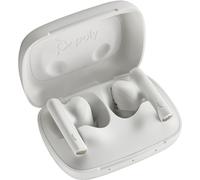 Poly Voyager Free 60 UC USB C Wireless Headphones with white case Wireless headphones with ANC for PC and mobile phones