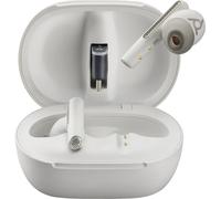 POLY Voyager Free 60+ UC White Sand Earbuds +BT700 USB-C Adapter +Touchscreen Ch