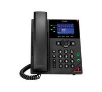 Poly VVX 250 4-Line IP Phone and PoE-enabled