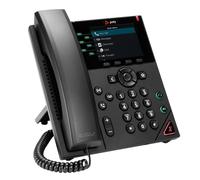 Poly VVX 350 6-Line IP Phone and PoE-enabled GSA/TAA