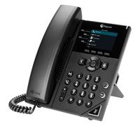 POLYCOM VVX 250 4-line Desktop Business IP Phone with dual 10/100/1000 Ethernet ports