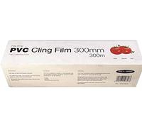 Poly-Wrap Catering Use PVC Cling Film 300mm x 300mm Majestic Sharp Cutting Edge Fridge Freezer Microwave