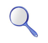 Polyacrylate Glass Handheld with 1X 2X Magnification for Precise Makeup Shaving and Dermocare Double Partial Conceit