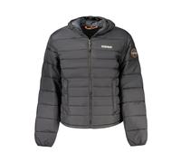 Polyamide Hooded Jacket - male - Napapijri - Winter Jackets - Black - S - Jackets S