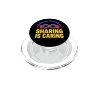 Polyamory ENM Polyam Sharing Is Caring PopSockets PopGrip for MagSafe