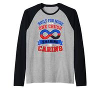 Polyamory ENM Polyam Sharing is Caring Raglan Baseball Tee