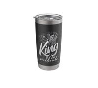 Polyamory King of The Polycule Threelationship Polyamorous Stainless Steel Insulated Tumbler