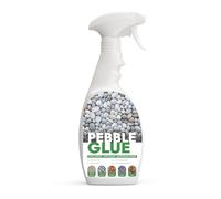 POLYBOUND 1L Pebble Glue - Resin Gravel Glue for Water-Based Stones, Bark, Patios, & Mulch for Garden Paths - Weather-Resistant Gravel Binder, Last all Seasons - Child & Pet Safe, Ready to Use