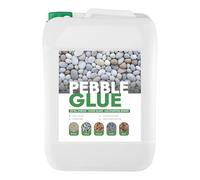 POLYBOUND 5L Pebble Glue - Resin Gravel Binder for Water-Based Stones, Bark, Gravel on Borders, Patios & Garden Paths - Weather-Resistant Mulch Glue, Last all Seasons - Child & Pet Safe, Ready to Use