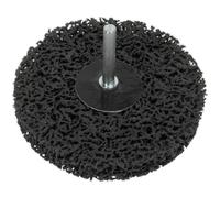 Polycarbide Spindle Wheel - 100mm x 13mm - 6mm Spindle - Paint & Rust Removal