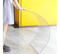 Polycarbonate Clear Plastic Acrylic Sheets Roof Panel for Replacement Greenhouse Roofing Sheet Impact Resistant PC Board,Pergola Carport Greenhouse Canopy Replacement Cover,Easy to Bend & Cut