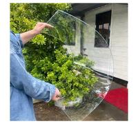 Polycarbonate Clear Plastic Sheets, Transparent Thermal Insulation Daylight Panels Shatter Resistant Sheet Panel Easy to Cut for Window Panel, Home, DIY, Craft(0.8x10m/2.62x32.8ft)