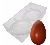 Polycarbonate Easter Eggs Chocolate Mold Ostrich Egg Shape Candy Mould 14cm (5.5inch) Long
