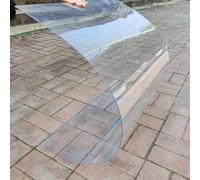 Polycarbonate Greenhouse Roofing Sheet Clear Plastic Panel,Transparent Insulation Daylighting Panels,Roofing Cladding for Greenhouses Sheds,Easy to Bend & Cut(0.8m x 10m (2.62ft x 32.8ft))