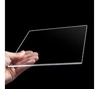 Polycarbonate Greenhouse Sheets,Plastic Roof Panel,Clear Acrylic Sheet,UV Protected,Glass Replacement Shed Panel,for Shed Windows Outdoor Canopy Carport Cold Frame (60x80cm(23.6x31.5in),2mm)