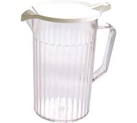 Polycarbonate Plastic Pitcher Jug Lined at 1.5 Pint 0.9 Litre Complete with Lid