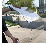 Polycarbonate Plastic Sheet, 2mm Thick, Strong and Durable, Ideal for Greenhouse Panels, Outdoor Use, Garage, Lighting, 1x4m Size (3.3x13.1ft)