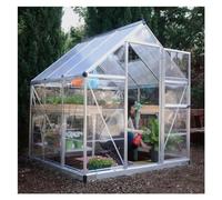 Polycarbonate Plastic Sheet, Clear Greenhouse Polycarbonate Sheet, PC Transparent Durable Panel, for SunRooms, Garages, Roofs, Customizable(1.2x5m/4x16.4ft)