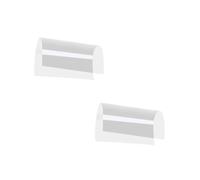 Polycarbonate Plastic Sheet Transparent Board, Smooth PC Panel for Protective Window Door 2 Pieces(200x200x2mm)