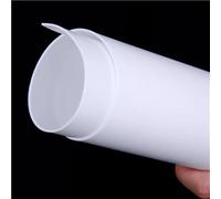 Polycarbonate Plastic Sheets, 1PC PTFE Flat Gasket, Thickness 0.3-1mm, Multiple Sizes(0.3x200x200mm)