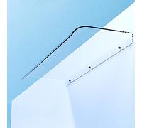 Polycarbonate Porch ?Awning,Transparent Door Canopy,Self Cleaning Window Rain Shelter,UV Resistant Porch Awning Shelter,3.5mm Thick,for Patio Front Back Home House (50x120cm/19.6"x47")