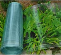 Polycarbonate Roof Covering Sheet Transparent Flexible Plastic Panel with High Light Transmission 1mm thick for Greenhouse Roofing Pergola Canopy Balcony Terrace and Garden Use(0.5m x 5m)