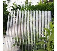 Polycarbonate Roof Panels, Clear Greenhouse Panels for Outdoor Awning, Pergola Cover, Gardening, Farming, Sunroom Protection