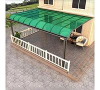 Polycarbonate Roofing Panel, Clear Plastic Sheets, Easy Assembly, Durable for Patio, Partition, Awning