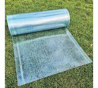 Polycarbonate Roofing Sheet,0.8mm Glassfiber Panel Easy to Bend & Cut,UV Resistant Greenhouse Canopy Window Awning Outdoor Polycarbonate Solid Sheet Rain Shelter Replacement (1.2x10m(3.94x32.8ft))