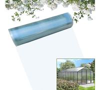 Polycarbonate Roofing Sheet for Greenhouse Transparent Daylight Panels Strong Impact Resistant PC Board Outdoor Patio Canopy Cover 1.5mm Thick 1.2x1m Size