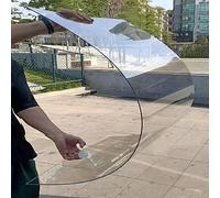 Polycarbonate Roofing Sheet,Lightweight Clear Plastic Sheet PC Transparent Durable Panel,Pergola Roofing Canopy Cover(5.1 x 3.3ft)