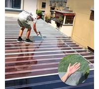 Polycarbonate Roofing Sheet Outdoor Clear,PC Transparent Durable Panel,Polycarbonate Greenhouse Panels,cuts easily Suitable for patios,partitions,1mm,0.5/0.6/0.8/1/1.22/1.56m(0.6x10m(1.97*32.8ft))