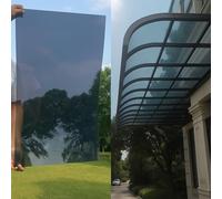Polycarbonate Roofing Sheet Roof Covering Replacement Panel,2mm Thick Clear Acrylic Plastic Sheet,Greenhouse Canopy Carport Outdoor Cold Frame Rainproof