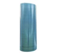 Polycarbonate Roofing Sheet Transparent Flexible Plastic Roll 75%-85% Light Transmission 0.5m Wide 1mm Thick for Greenhouse Cover Pergola Terrace Canopy(0.5m x 5m)
