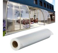 Polycarbonate Roofing Sheet - UV Protection, Easy to Cut & Bend, Durable Outdoor Awning Cover, Clear Transparent Sunshade Panel