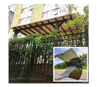Polycarbonate Roofing Sheet, UV Protection Rainproof Roof Cover, Roofing Cladding, For Greenhouses, Sheds, Carports, Huts, Kennels(Brown,0.60m x 6.0m(2ft x 19.7ft))