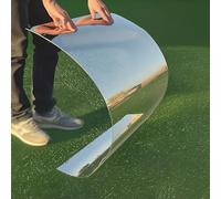 Polycarbonate Roofing Sheet - Weather-Resistant Transparent Acrylic Plastic for Cladding, Replacement Shed Panels, Canopy Outdoor Awning Shelter