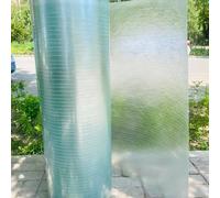 Polycarbonate Roofing Sheets, 1.2MM Solid Clear Panels for Daylighting, UV Resistant for Greenhouses, Sheds, Carports, Huts, and Garages