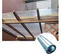 Polycarbonate Roofing Sheets - Clear Daylighting Panels for Outdoor Canopy, Carport Replacement, Easy to Bend & Cut, UV Protection Rain Roof Cover
