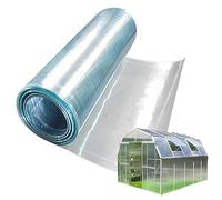 Polycarbonate Roofing Sheets for Greenhouse, Outdoor Rainproof Panels, UV Protection Daylighting Boards, Easy to Cut Awning Canopy Shelter, 1x20m (3.3x65.6ft)